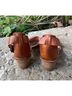 Madewell 100% Leather Brown Sandals Size 9 - photo 4
