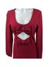 STAUD 86% Viscose 14% Polyester 100% Polyester Red Active Dress Size 8 - photo 8