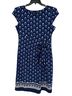 Talbots Floral Blue White Casual Dress Size M - photo 1