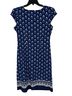 Talbots Floral Blue White Casual Dress Size M - photo 2