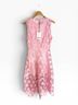 Paskal 100% Polyester Floral Pink Cocktail Dress Size S - photo 4