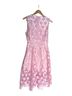 Paskal 100% Polyester Floral Pink Cocktail Dress Size S - photo 5