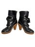 Marc Jacobs 100% Leather Black Boots Size 7 1/2 - photo 4