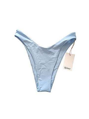 Quince Italian High-Leg Bikini Bottom Swimsuit Bottoms (view 1)