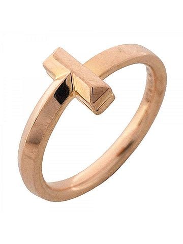 Tiffany & Co. Tiffany &amp; Co. T One Ring, 18K Pink Gold, Women's (view 1)