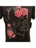 Torrid Graphic Black T-Shirt Size 4X - photo 2