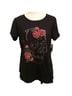 Torrid Graphic Black T-Shirt Size 4X - photo 1