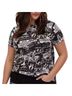 Torrid Print Black White T-Shirt Size 2X - photo 1