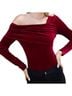 Kojooin Red 3/4 Sleeve Top Size M - photo 1