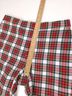 J.Crew Plaid Multi Color Red White Casual Pants Size 12 - photo 6