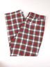 J.Crew Plaid Multi Color Red White Casual Pants Size 12 - photo 4