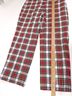 J.Crew Plaid Multi Color Red White Casual Pants Size 12 - photo 9