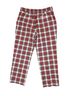 J.Crew Plaid Multi Color Red White Casual Pants Size 12 - photo 2