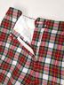 J.Crew Plaid Multi Color Red White Casual Pants Size 12 - photo 11