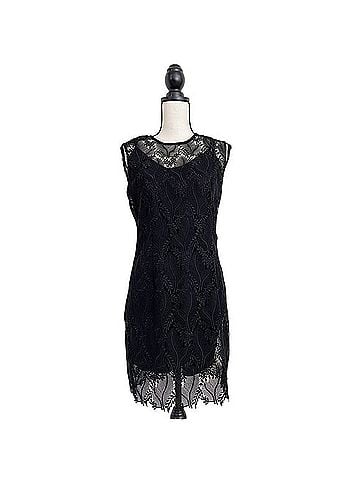 Diane von Furstenberg Overlay Mini Dress Cocktail Dress (view 1)