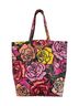 Consuela 100% Pvc Floral Pink Yellow Orange Green Tote One size - photo 1