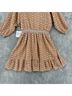 Shoshanna 100% Polyester Floral Tan Casual Dress Size 10 - photo 7
