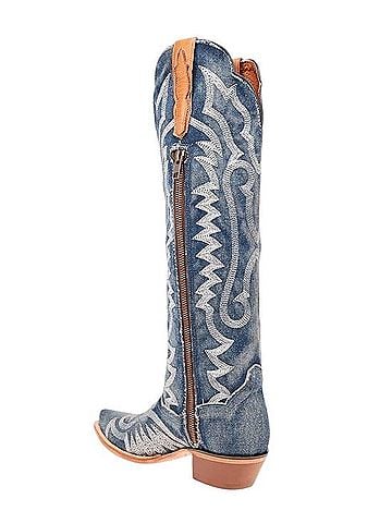 Dan Post Denim Darlin' Boots (view 2)