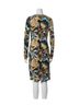 Tory Burch 100% Silk Floral Multi Color Cocktail Dress Size S - photo 2