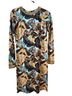 Tory Burch 100% Silk Floral Multi Color Cocktail Dress Size S - photo 6