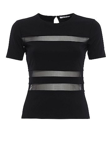 T by Alexander Wang Short Sleeve Blouse (view 1)