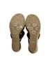 Tory Burch 100% Leather Tan Gold Wedges Size 7 1/2 - photo 10