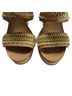 Tory Burch 100% Leather Tan Gold Wedges Size 7 1/2 - photo 4