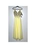 Xscape 100% Polyester Yellow Cocktail Dress Size 8 - photo 3