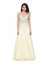Xscape 100% Polyester Yellow Cocktail Dress Size 8 - photo 1