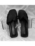 Serra Black Sandals Size 9 - photo 4