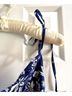 Thirty/Thirty 100% Polyester Floral Blue Cocktail Dress Size M - photo 5
