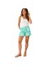 Lilly Pulitzer Floral Green Blue Shorts Size 4 - photo 6