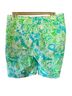 Lilly Pulitzer Floral Green Blue Shorts Size 4 - photo 2