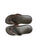 Vionic 100% Leather Brown Gold Flip Flops Size 7 - photo 5