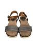 Josef Seibel 100% Leather Silver Sandals Size 6 1/2 - photo 2
