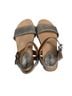 Josef Seibel 100% Leather Silver Sandals Size 6 1/2 - photo 5