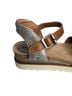 Josef Seibel 100% Leather Silver Sandals Size 6 1/2 - photo 10