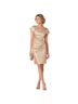 Theia 77% Polyester 15% Elastane 8% Polyamide 100% Polyester Gold Cocktail Dress Size 6 - photo 4