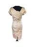 Theia 77% Polyester 15% Elastane 8% Polyamide 100% Polyester Gold Cocktail Dress Size 6 - photo 2