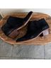 Sam Edelman 100% Suede Black Ankle Boots Size 7 - photo 4