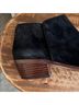 Sam Edelman 100% Suede Black Ankle Boots Size 7 - photo 6