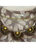 Boden 100% Cotton Floral Brown White Sleeveless Blouse Size 18 - photo 5