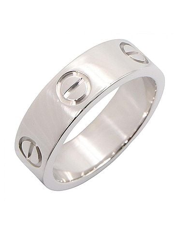 Cartier Cartier Love Ring, 18K White Gold (18KWG), Women's, Silver Tone, B4084700 (view 1)
