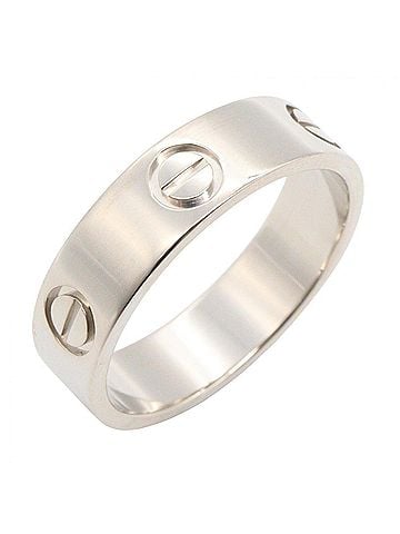 Cartier Cartier Love Ring, 18K White Gold (18KWG), Silver Tone, B4084700 (Men's/Women's) (view 1)