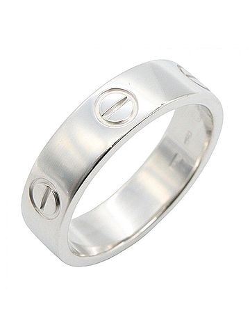 Cartier Cartier Love Ring, 18K White Gold (18KWG), Silver Tone, B4084700 (Men's/Women's) (view 1)