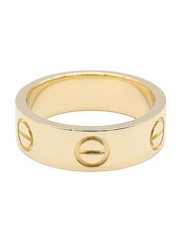 Cartier Cartier Love Ring, 18K (Yellow Gold), Women's Jewelry, Gold Tone, B4084600 (view 2)