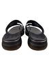 Naturalizer 100% Faux Leather Solid Black Sandals Size 6 1/2 - photo 4