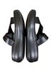 Naturalizer 100% Faux Leather Solid Black Sandals Size 6 1/2 - photo 2