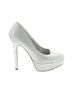 Brash Metallic Gray Brash Heels Size 6 1/2 - photo 1