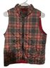 Relativity Plaid Red Gray Black Vest Size M (petite) - photo 1